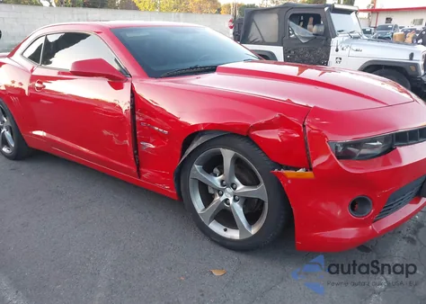 2014 Chevrolet Camaro 2Lt из США, поврежденный, VIN 2G1FC1E34E9292543